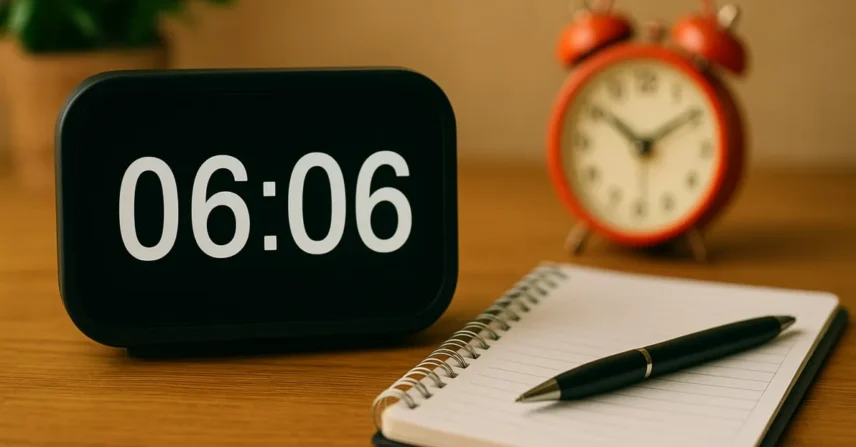 Sonhar com 06:06: alerta espiritual, rotina e novos rumos