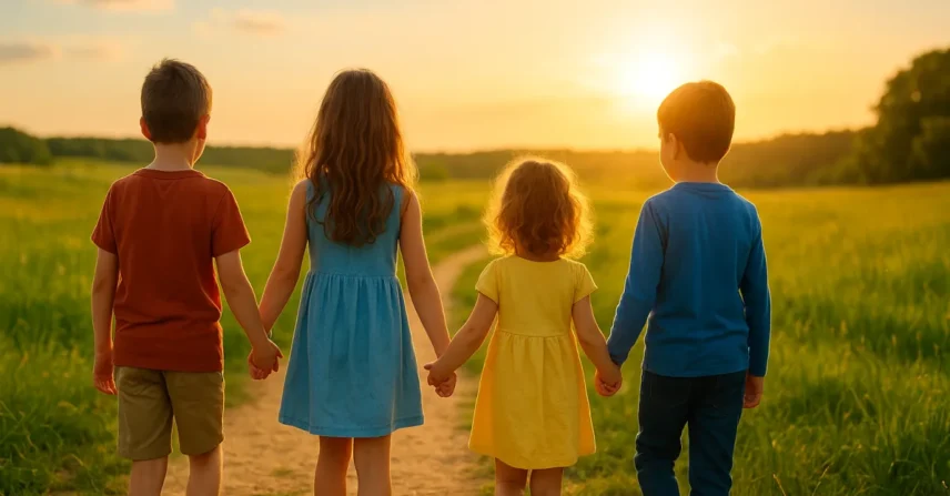 Sonhar com 4 crianças: inocência, novos projetos e cuidado