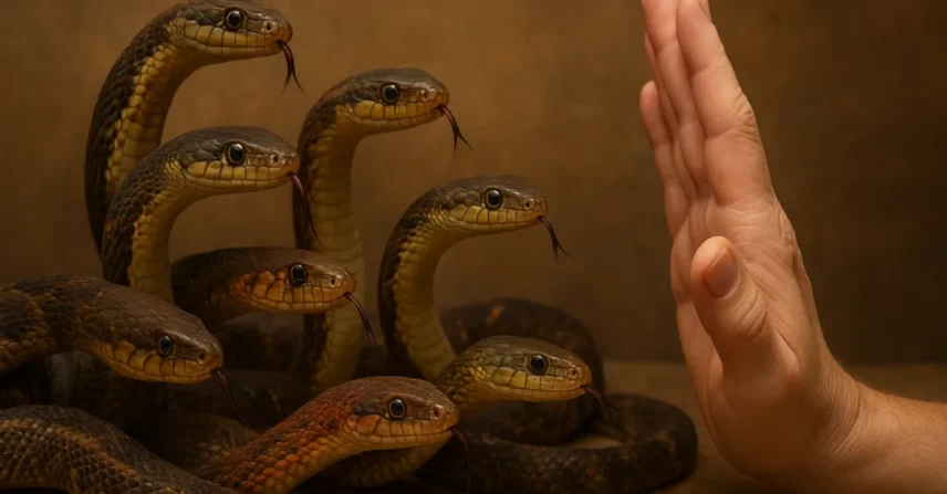 Sonhar com 7 cobras: espiritualidade, ataques ocultos e avisos