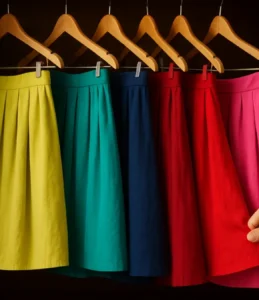 Sonhar com 7 saias: vaidade, exposição e segredos revelados