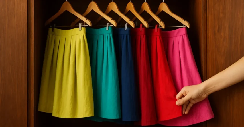 Sonhar com 7 saias: vaidade, exposição e segredos revelados