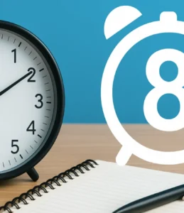 Sonhar com 8 horas: organização do tempo, rotina e alertas