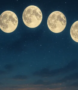 Sonhar com 8 luas no céu: mensagens do alto, destino e mistérios