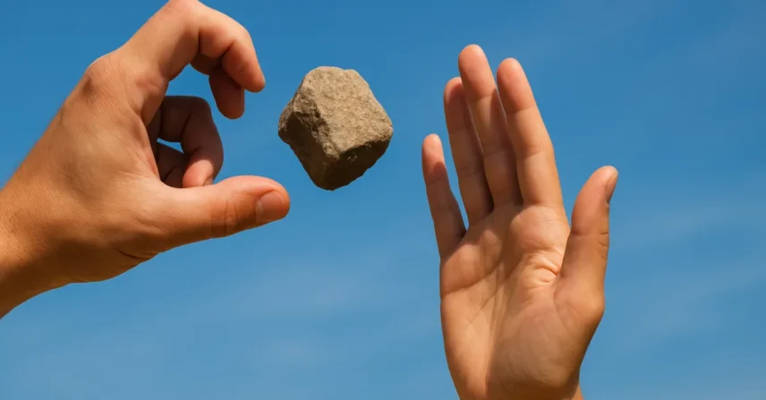 Sonhar jogando pedra em alguém: raiva contida, defesa e limites