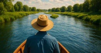 Sonhar navegando no rio: mudanças de caminho e fluxo da vida