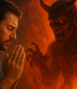 Sonhar orando e repreendendo o mal: batalha espiritual e proteção