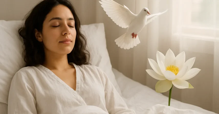 Sonhar usando roupa branca: pureza, proteção e novos ciclos